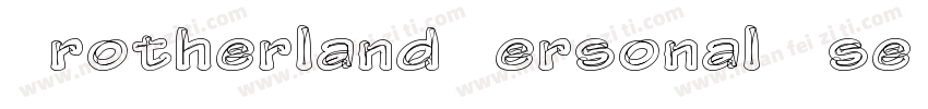 Brotherland Personal Use Only字体转换